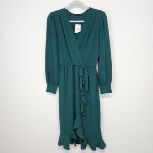 white formal long sleeve dress Lucy White Long Sleeve Mini Dress - US 16